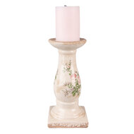 Clayre & Eef | Kandelaar Roze Beige ø 12x24 cm | 6CE1539M