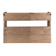 Clayre & Eef | Wandrek Bruin 60x12x42 cm | 5H0641
