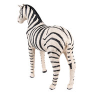 Clayre & Eef | Decoratie Beeld Zebra Zwart, Wit 27x10x28 cm | 65182M
