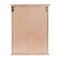 Clayre & Eef | Sleutelkastje Huisje Wit 20x6x27 cm | 6H2272