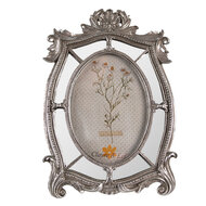 Clayre & Eef | Fotolijst Zilverkleurig 20x3x29 cm / 13x18 cm | 2F0996