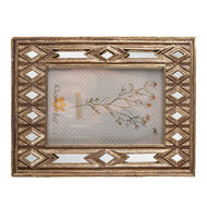 Clayre & Eef | Fotolijst Goudkleurig 16x2x22 cm / 10x15 cm | 2F1009