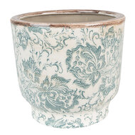 Clayre & Eef | Bloempot Binnen Groen ø 21x20 cm | 6CE1574L