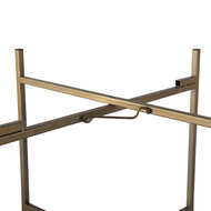 Clayre & Eef | Bijzettafel Koperkleurig ø 52x40 cm | 6Y4298