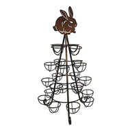 Clayre & Eef | Eierhouder Bruin ø 27x48 cm | 6Y5414