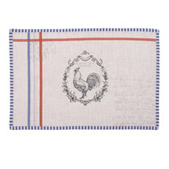 Clayre & Eef | Placemats Set van 6 Beige 48x33 cm | DFR40