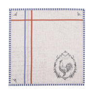 Clayre & Eef | Servetten Katoen Set van 6 Beige 40x40 cm | DFR43