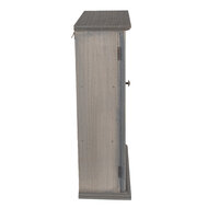 Clayre & Eef | Wandkast Grijs 33x15x50 cm | 6H1998G