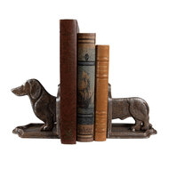 Clayre & Eef | Boekensteunen Set van 2 Bruin 23x8x13 cm | 6Y5427