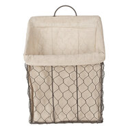 Clayre & Eef | Opbergmand Bruin Beige 23x9x21/37 cm | 6Y5253