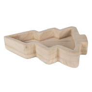 Clayre & Eef | Serveerschaal Bruin 33x23x6 cm | 6H2132