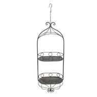 Clayre & Eef | Planthouder Grijs 33x20x87/107 cm | 5Y1126