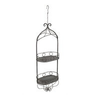Clayre & Eef | Planthouder Grijs 33x20x87/107 cm | 5Y1126