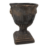 Clayre & Eef | Bloempot Binnen Grijs ø 31x41 cm | 6MG0026