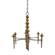 Clayre & Eef | Hanglamp Beige 69x61x79 cm E14/max 6x25W | 5LMP365