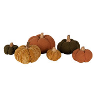 Clayre & Eef | Decoratie Pompoen Oranje ø 20x14 cm | 65247