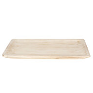 Clayre & Eef | Decoratief Dienblad Bruin 51x32x4 cm | 6H1759