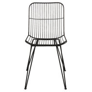 Clayre & Eef | Eetkamerstoelen Zwart 42x55x83 cm | 6Y2512