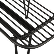 Clayre & Eef | Eetkamerstoelen Zwart 42x55x83 cm | 6Y2512