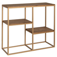 Clayre & Eef | Wandrek Goudkleurig 53x18x49 cm | 50744