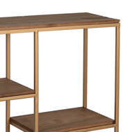 Clayre & Eef | Wandrek Goudkleurig 53x18x49 cm | 50744