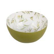 Dekoratief | Bowl rond, 'Olives', metaal, 10x10x5cm | A230922