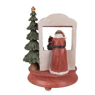 Clayre & Eef | Muziekdoos Rood, Wit, Groen 17x16x24 cm | 6PR4941