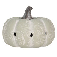 Clayre & Eef | Decoratie pompoen Groen ø 23x18 cm | 6TE0497