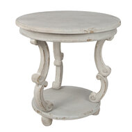 Clayre & Eef | Bijzettafel Grijs ø 66x64 cm | 5H0675