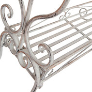 Clayre & Eef | Handdoekhouder Wit 65x40x93 cm | 5Y0313