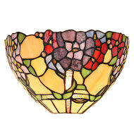 Clayre & Eef | Wandlamp Tiffany 30x15x18 cm E14/max 1x40W | 5LL-6357