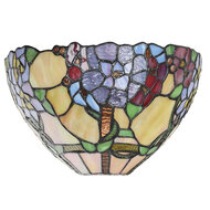 Clayre & Eef | Wandlamp Tiffany 30x15x18 cm E14/max 1x40W | 5LL-6357