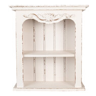 Clayre & Eef | Wandrek Wit 51x20x56 cm | 6H2306