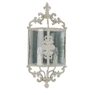 Clayre & Eef | Wandlamp Beige 33x19x72 cm E14/max 2x25W | 40544N
