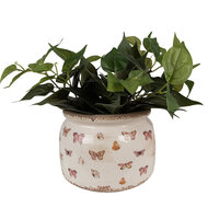 Clayre & Eef | Bloempot Binnen Beige ø 20x15 cm | 6CE1662L
