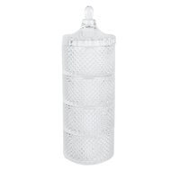 Clayre & Eef | Voorraadpot Deksel Transparant ø 10x31 cm | 6GL4434