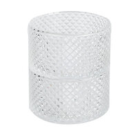 Clayre & Eef | Voorraadpot Deksel Transparant ø 10x31 cm | 6GL4434
