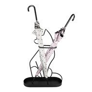 Clayre & Eef | Paraplubak Kat Zwart 42x16x59 cm | 6Y5438