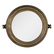 Clayre & Eef | Staande Spiegel Goudkleurig 40x7x36 cm | 52S294