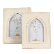 Clayre & Eef | Fotolijst Beige 20x2x25 cm / 13x18 cm | 2F1078