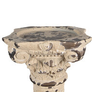 Clayre & Eef | Kandelaar Beige Bruin 16x16x63 cm | 5PR0134