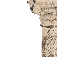 Clayre & Eef | Kandelaar Beige Bruin 16x16x63 cm | 5PR0134