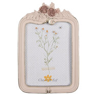 Clayre &amp; Eef   | Fotolijst Roze 14x2x22 cm / 10x15 cm | 2F1053