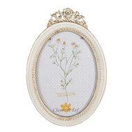 Clayre &amp; Eef   | Fotolijst Wit 16x2x23 cm / 13x18 cm | 2F1061