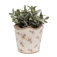 Clayre & Eef | Bloempot Binnen Beige ø 16x15 cm | 6CE1672M