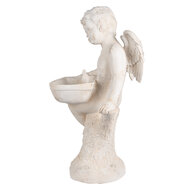 Clayre & Eef | Decoratie engel Wit 43x43x75 cm | 5MG0028
