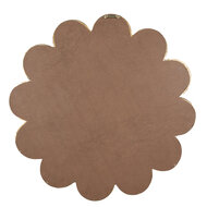 Clayre & Eef | Wandspiegel Goudkleurig ø 45x2 cm | 62S285