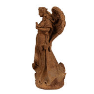 Clayre & Eef | Decoratie engel Bruin 12x10x23 cm | 6PR4063