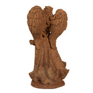 Clayre & Eef | Decoratie engel Bruin 12x10x23 cm | 6PR4063