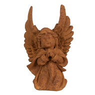 Clayre & Eef | Decoratie engel Bruin 13x8x19 cm | 6PR4066
